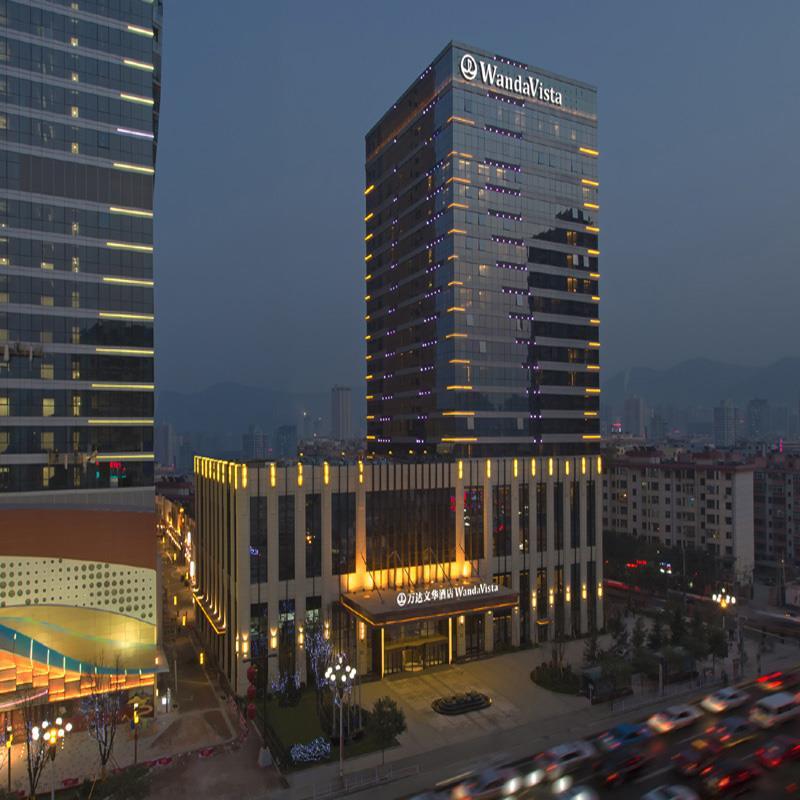 Hotel Wanda Vista Lanzhou Esterno foto