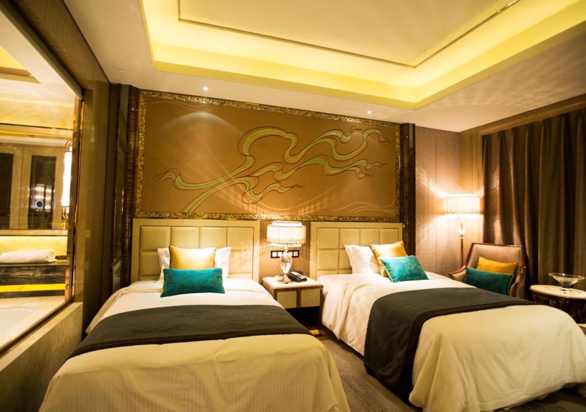 Hotel Wanda Vista Lanzhou Esterno foto