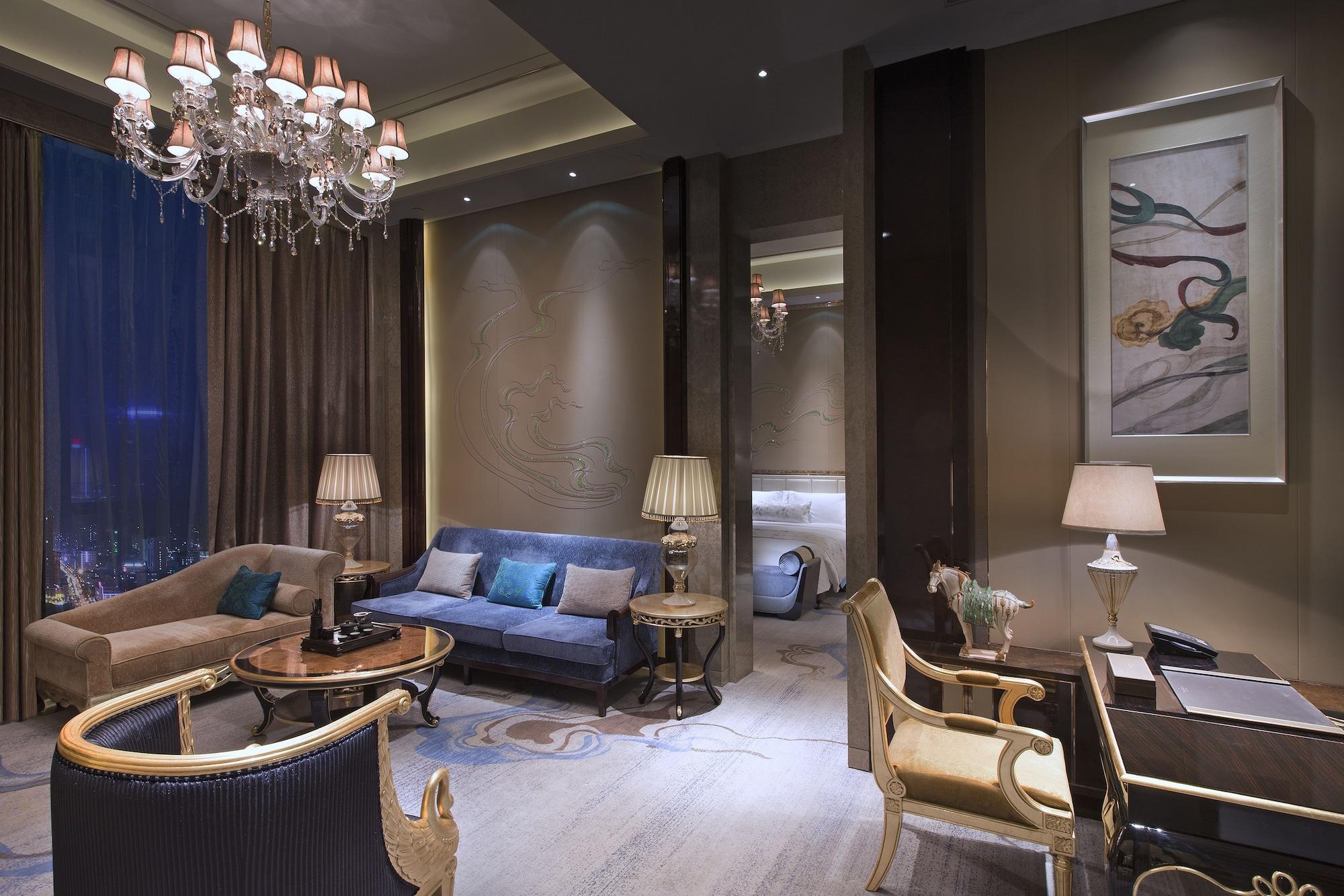 Hotel Wanda Vista Lanzhou Esterno foto
