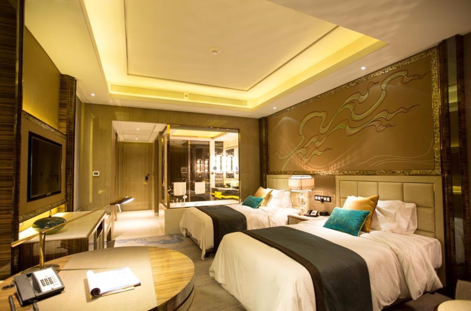 Hotel Wanda Vista Lanzhou Esterno foto