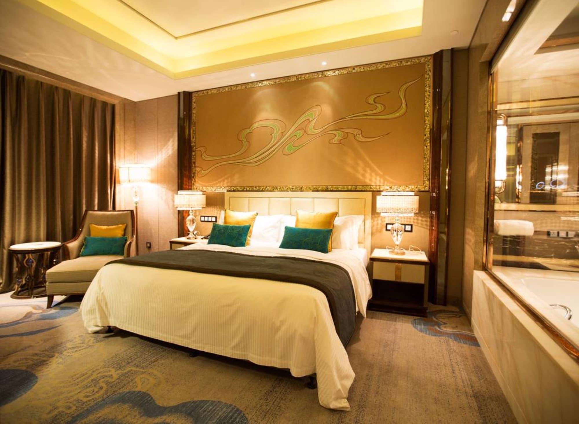 Hotel Wanda Vista Lanzhou Esterno foto