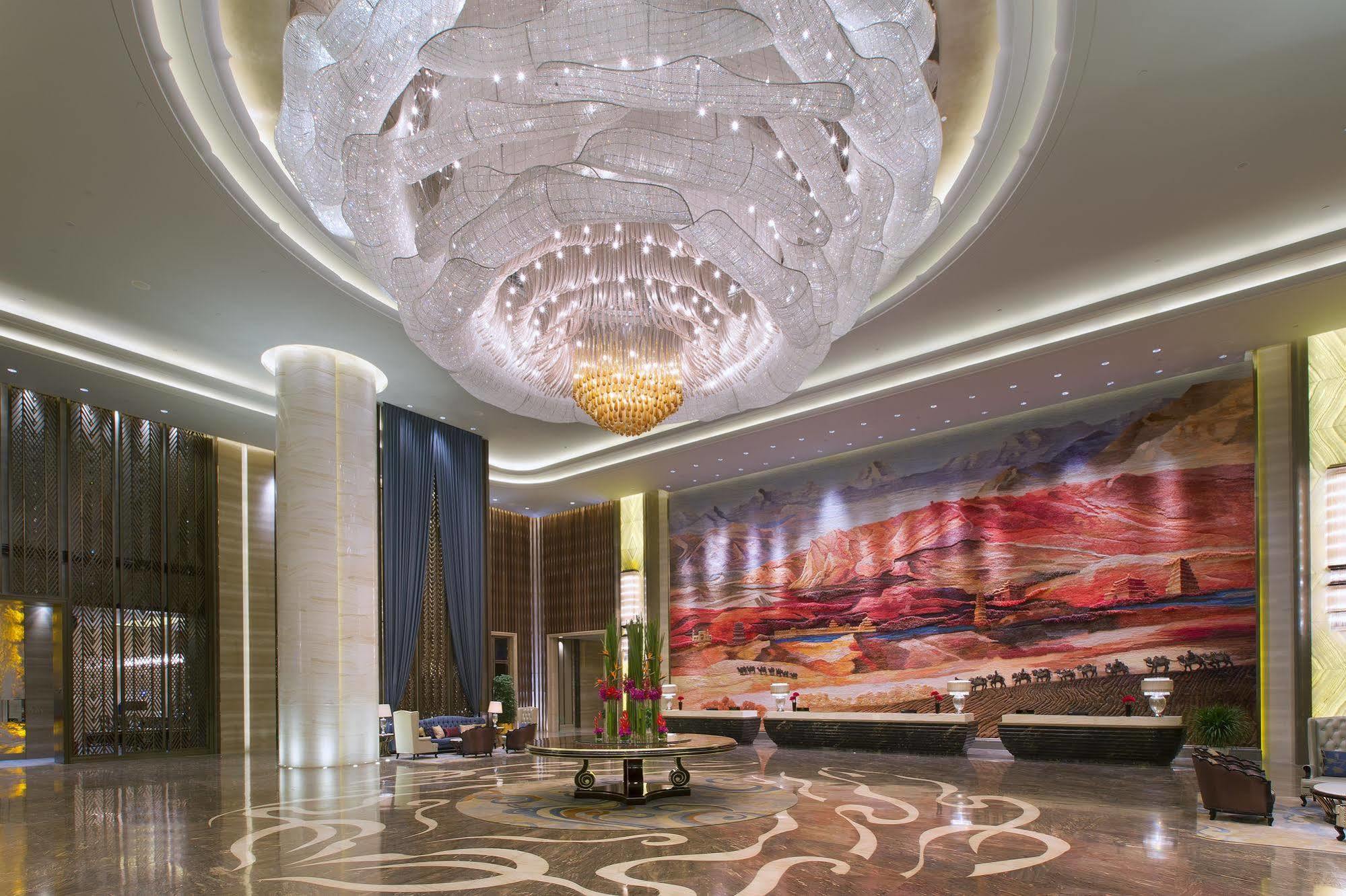 Hotel Wanda Vista Lanzhou Esterno foto